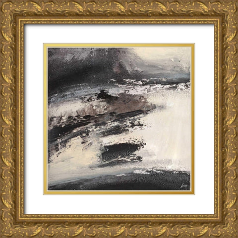 Aperture 2 Gold Ornate Wood Framed Art Print with Double Matting by Lucas