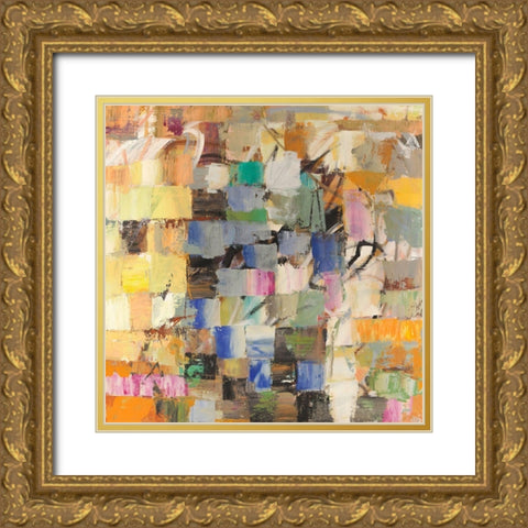 Concetti dimensionali Gold Ornate Wood Framed Art Print with Double Matting by Lucas