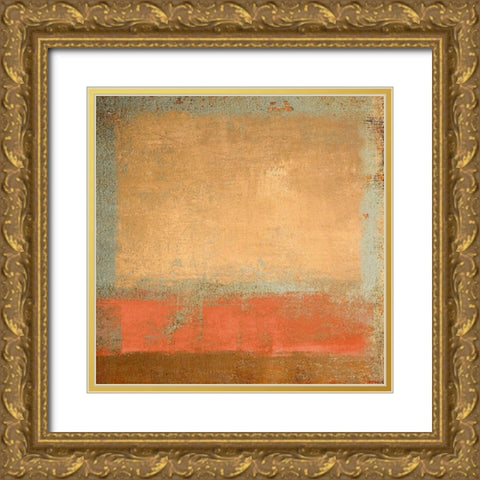 Serene Horizon Gold Ornate Wood Framed Art Print with Double Matting by Ludwig, Maun