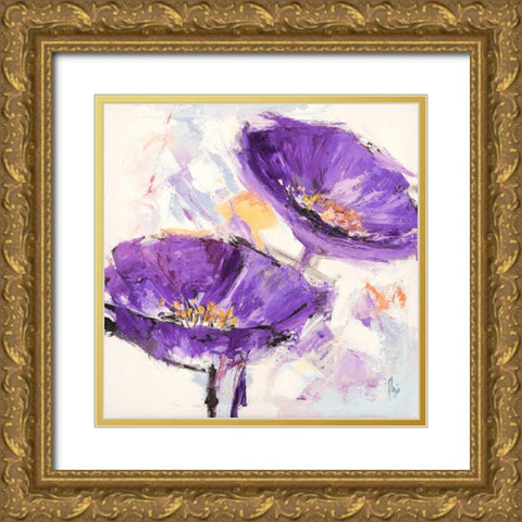 Rugiada Gold Ornate Wood Framed Art Print with Double Matting by Florio, Luigi