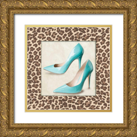 Animalier II Gold Ornate Wood Framed Art Print with Double Matting by Clair, Michelle