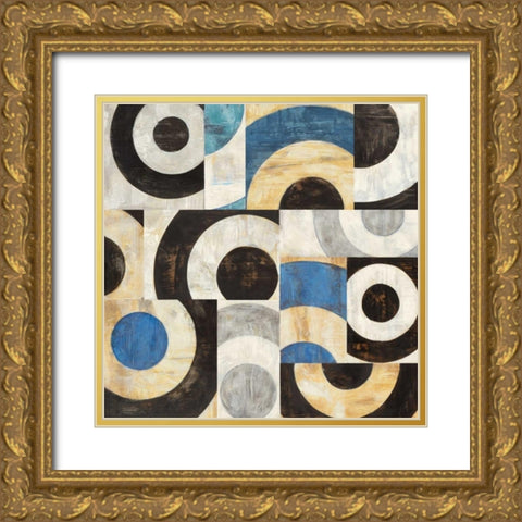 Addendum II Gold Ornate Wood Framed Art Print with Double Matting by Nava, Sandro