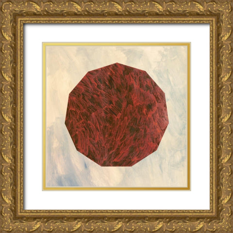 Modulo II Gold Ornate Wood Framed Art Print with Double Matting by Novello, Patrizia