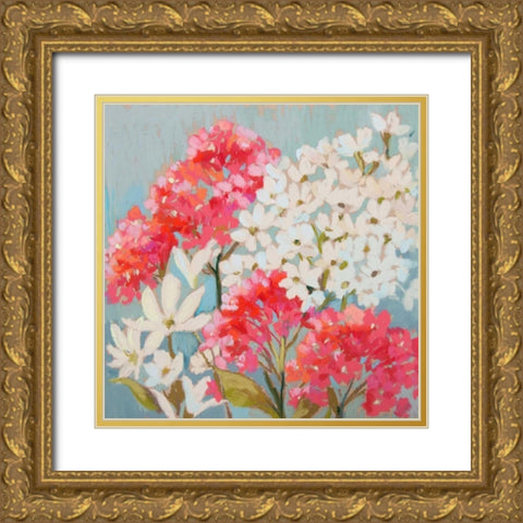 Softly Swaying II Gold Ornate Wood Framed Art Print with Double Matting by Whatmore, Nel
