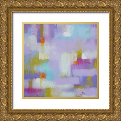 Stuck in the Middle with You Gold Ornate Wood Framed Art Print with Double Matting by Whatmore, Nel