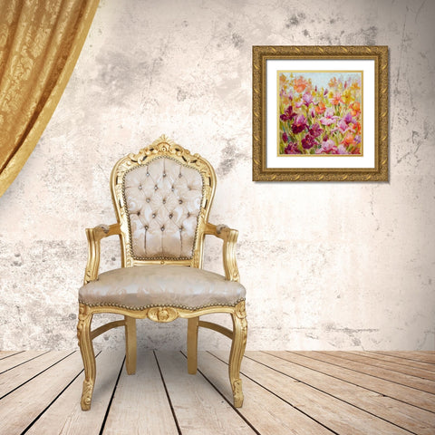 Breathtaking Gold Ornate Wood Framed Art Print with Double Matting by Whatmore, Nel