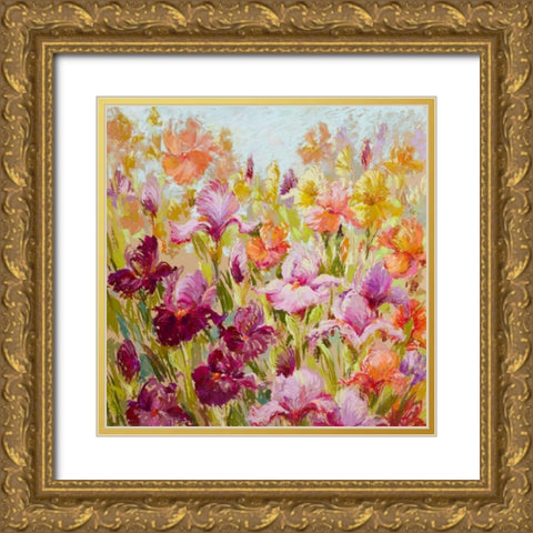 Breathtaking Gold Ornate Wood Framed Art Print with Double Matting by Whatmore, Nel