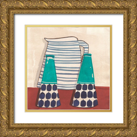 Cuisine I Gold Ornate Wood Framed Art Print with Double Matting by Dupree, Pat