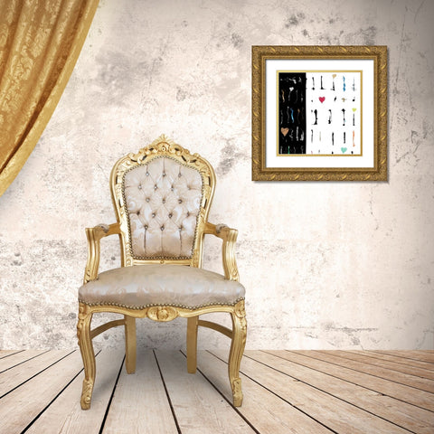 Act of Persistence #1 Gold Ornate Wood Framed Art Print with Double Matting by Peter, Winkel