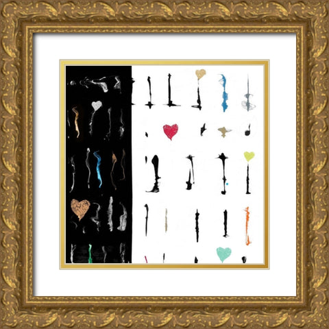 Act of Persistence #1 Gold Ornate Wood Framed Art Print with Double Matting by Peter, Winkel