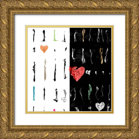 Act of Persistence #2 Gold Ornate Wood Framed Art Print with Double Matting by Peter, Winkel