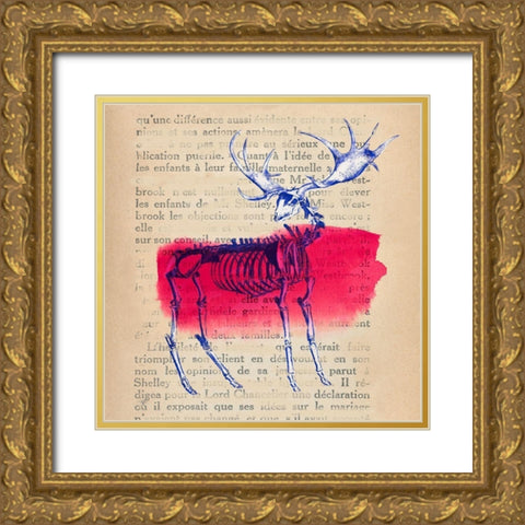 Memories of the Wild III Gold Ornate Wood Framed Art Print with Double Matting by Stef, Lamanche