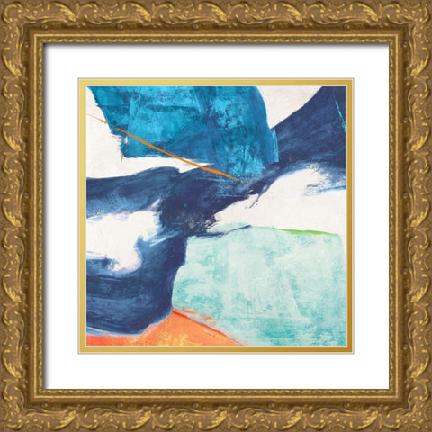 High Tide I Gold Ornate Wood Framed Art Print with Double Matting by Jim, Stone