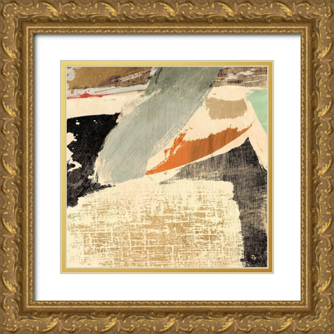 Stone Garden II Gold Ornate Wood Framed Art Print with Double Matting by Stone, Jim