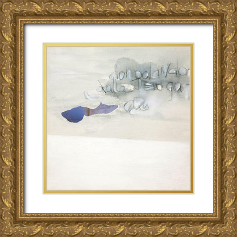 Continuum II Gold Ornate Wood Framed Art Print with Double Matting by Teruzzi, Vittorio