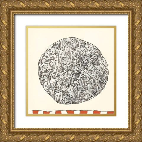 Non sei piu qui Gold Ornate Wood Framed Art Print with Double Matting by Teruzzi, Vittorio