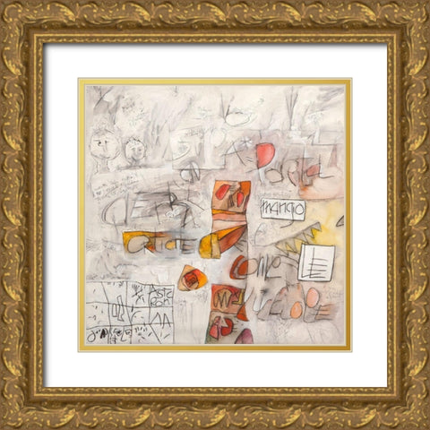 Come le lucciole Gold Ornate Wood Framed Art Print with Double Matting by Teruzzi, Vittorio