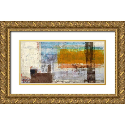 Serendipity Gold Ornate Wood Framed Art Print with Double Matting by Aprile, Alessio