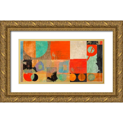 Morning Moves Gold Ornate Wood Framed Art Print with Double Matting by Baron, Alphonse