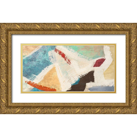 Acte Gold Ornate Wood Framed Art Print with Double Matting by Anne, Munson