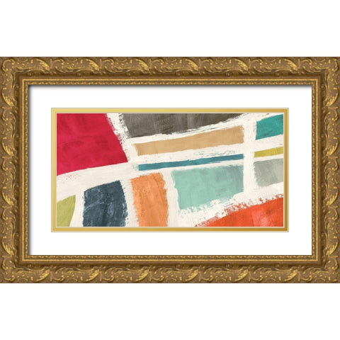 The Sands Gold Ornate Wood Framed Art Print with Double Matting by Anne, Munson