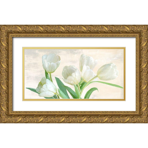 Into the Light Gold Ornate Wood Framed Art Print with Double Matting by Vinci, Alex
