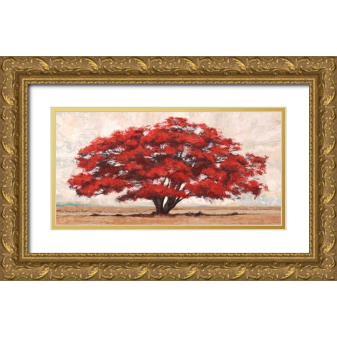 Silva Gold Ornate Wood Framed Art Print with Double Matting by Bacci, Leonardo