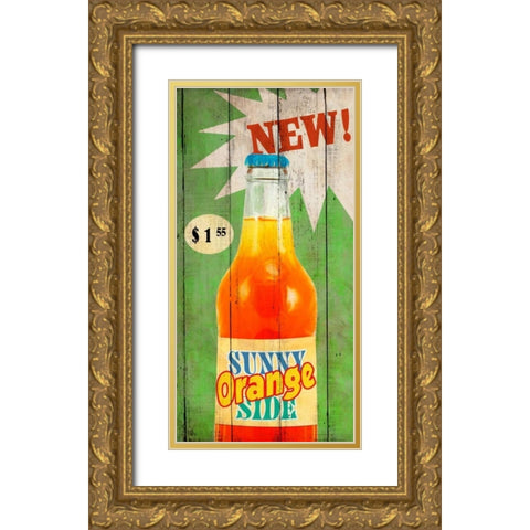 New! Gold Ornate Wood Framed Art Print with Double Matting by Teller, Skip