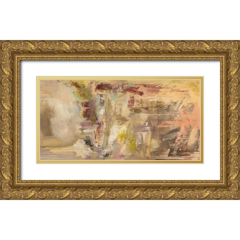 Concetto dinamico Gold Ornate Wood Framed Art Print with Double Matting by Corrado, Italo
