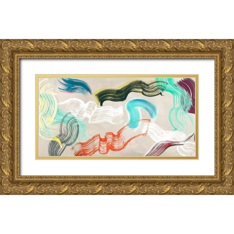 Youth Reinvented Gold Ornate Wood Framed Art Print with Double Matting by Ikeda, Haru