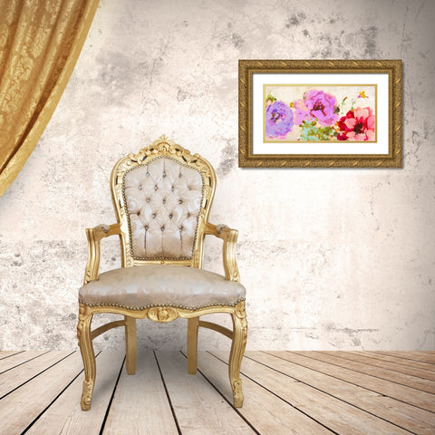 Beautiful Gems Gold Ornate Wood Framed Art Print with Double Matting by Parr, Kelly