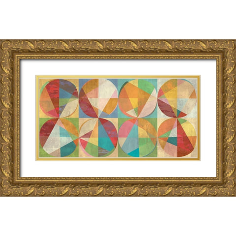 Visual Ephemerides I Gold Ornate Wood Framed Art Print with Double Matting by Kaj, Rama