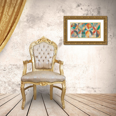 Visual Ephemerides II Gold Ornate Wood Framed Art Print with Double Matting by Kaj, Rama