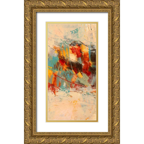 Estate I Gold Ornate Wood Framed Art Print with Double Matting by Lucas