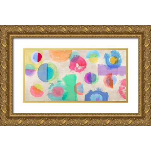 May I Have your Attention, Please? Gold Ornate Wood Framed Art Print with Double Matting by Nava, Sandro