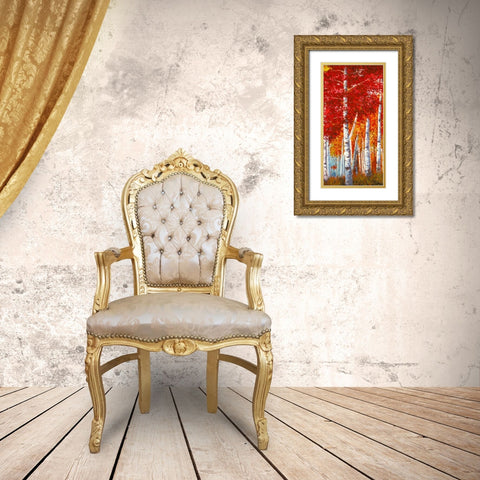 Betulle I Gold Ornate Wood Framed Art Print with Double Matting by Masera, Angelo