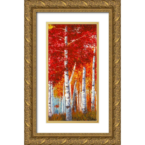 Betulle I Gold Ornate Wood Framed Art Print with Double Matting by Masera, Angelo