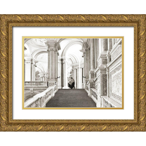 Luxurious Wilderness III Gold Ornate Wood Framed Art Print with Double Matting by Lauren, Julian