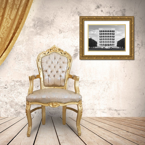 Beauty in Italy Gold Ornate Wood Framed Art Print with Double Matting by Gasoline Images