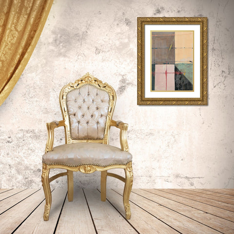 Collective Spirit II Gold Ornate Wood Framed Art Print with Double Matting by Munson, Anne