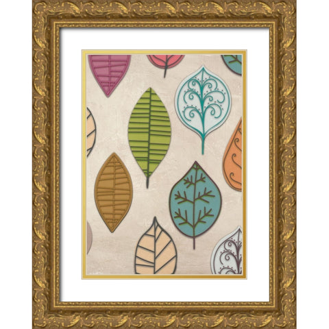 Natural Texture #2  Gold Ornate Wood Framed Art Print with Double Matting by Grant, Eve C.