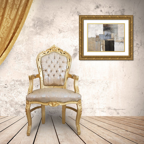 Mood Gold Ornate Wood Framed Art Print with Double Matting by Falcone, Ruggero