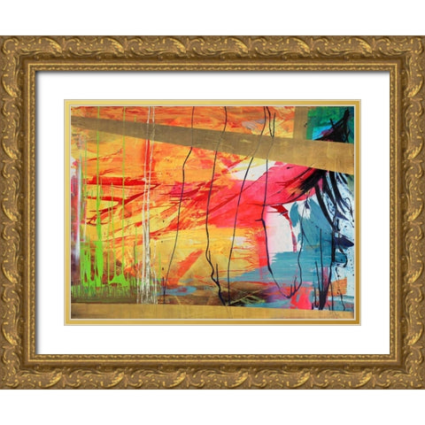 Antigua Gold Ornate Wood Framed Art Print with Double Matting by Corrado, Italo