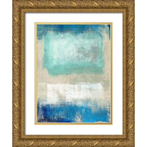Magic Sea Gold Ornate Wood Framed Art Print with Double Matting by Ludwig, Maun