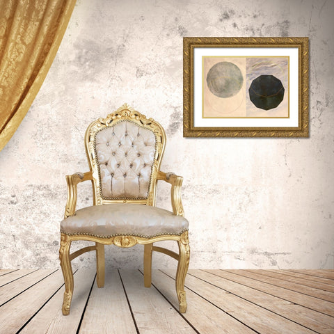 Morfi Gold Ornate Wood Framed Art Print with Double Matting by Novello, Patrizia