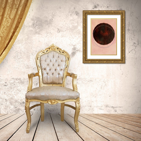 Poliedra I Gold Ornate Wood Framed Art Print with Double Matting by Novello, Patrizia