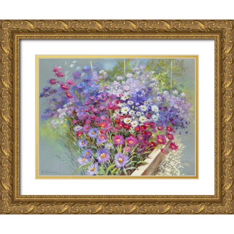 As Far as the Eye Can See Gold Ornate Wood Framed Art Print with Double Matting by Whatmore, Nel