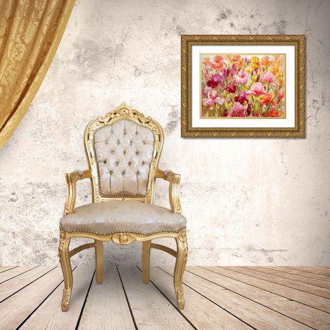 A Healthy Obsession Gold Ornate Wood Framed Art Print with Double Matting by Whatmore, Nel