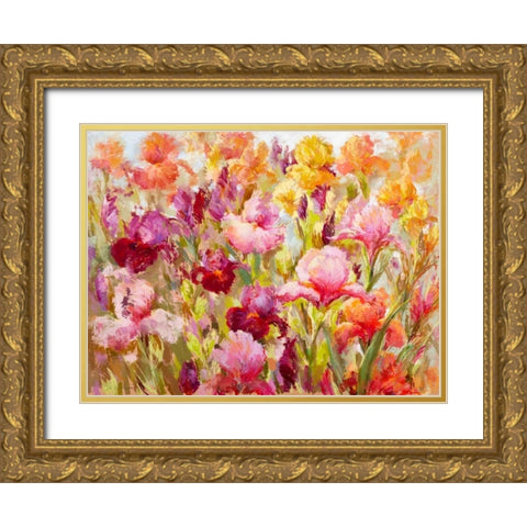A Healthy Obsession Gold Ornate Wood Framed Art Print with Double Matting by Whatmore, Nel