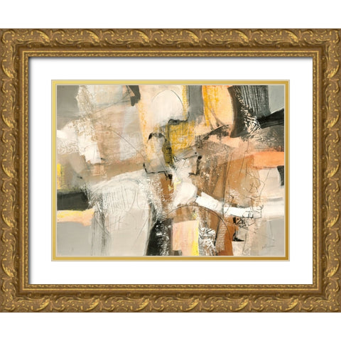 Altruismo contagioso Gold Ornate Wood Framed Art Print with Double Matting by Piovan, Maurizio